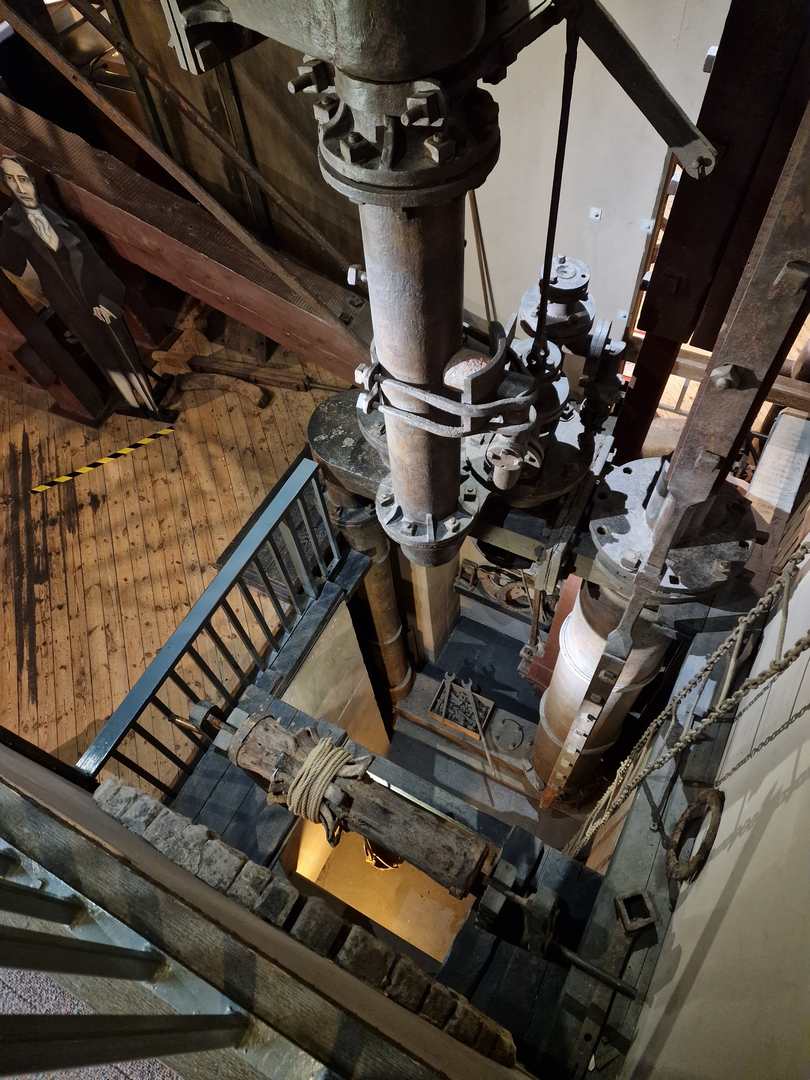 Balance bob and Wills engine Matlock mining museum 2025
